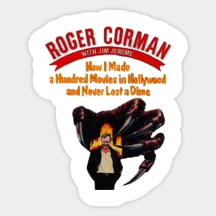 roger corman Sticker